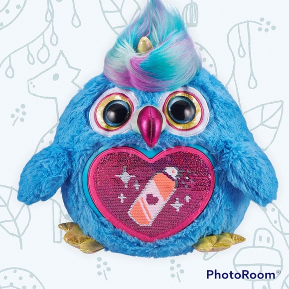 Rainbocorns Big Hair Surprise Toucan Cuddle Plush Stuffed Animal - Picture 1 of 9